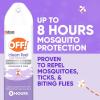 imageOFF Clean Feel Insect Repellent Aerosol with 20 Picaridin Bug Spray with Long Lasting Protection from Mosquitoes Feels Good on Skin 5 oz75 Fl Oz Pack of 1
