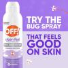 imageOFF Clean Feel Insect Repellent Aerosol with 20 Picaridin Bug Spray with Long Lasting Protection from Mosquitoes Feels Good on Skin 5 oz75 Fl Oz Pack of 1