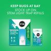 imageSTEM Light Trap Indoor Fruit Fly Trap Effective Insect Control for Home Attracts and Traps Flying Insects Emits Soft Blue Light Starter Kit with 2 PlugIn Devices and 2 Cartridges2 Devices  2 Cartridges Pack of 2