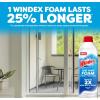 imageWindex Fast Shine Foam Glass Cleaner NoDrip Aerosol Cleaning Spray 19 oz19 Fl Oz Pack of 2