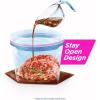 imageZiploc Gallon Food Storage Freezer Bags Stay Open Design with StandUp Bottom Easy to Fill 66 Bags Total14 Count