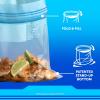 imageZiploc Gallon Food Storage Freezer Bags Stay Open Design with StandUp Bottom Easy to Fill 66 Bags Total14 Count