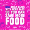 imageZiploc Sandwich and Snack Bags with EasyGuide Texture Plastic Storage Bags with Grip n Seal Technology 105 Bags Total105 Count