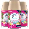 imageGlade Automatic Spray Air Freshener Refill Scented Air Freshener for Home and Bathroom Clean Linen 62 Oz 3 CountExotic Tropical Blossoms