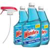 imageWindex Glass and Window Cleaner Spray Bottle Packaging Designed to Prevent Leakage and Breaking Surface Cleaning Spray Original Blue Scent 23 Fl Oz32 Fl Oz Pack of 3
