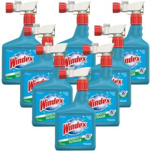 imageWindex Outdoor Window and Glass Cleaner for Hose Ammonia Free Concentrated Formula for Deep Outdoor Clean Patio Cleaner Compatible With All Hoses 32 Fl Oz Pack of 232 Fl Oz Pack of 8