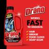 imageDrano Max Gel Drain Clog Remover and Cleaner for Shower or Sink Drains Unclogs and Removes Hair Soap Scum and Blockages 80 Oz Pack of 232 Fl Oz Pack of 1