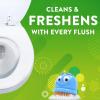 imageScrubbing Bubbles Fresh Gel Toilet Bowl Cleaning Stamps Helps Keep Toilet Clean and Helps Prevent Limescale ampamp Rings Citrus Scent 1 Dispenser with 6 Fresh Gel Stamps134 Ounce Pack of 1