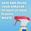 imageWindex Refill Multipurpose Disinfectant Cleaner Spray with Reusable Trigger Bottle Made from 100 Recovered Coastal Plastic Surface Cleaning Spray Citrus Fresh Scent 32 Fl Oz Pack of 332 Fl Oz Pack of 1