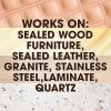 imagePledge Expert Care Enhancing Wood Wipes Lemon Scent 24 Count Pack of 6 144 Total Wipes24 Count Pack of 1