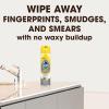 imagePledge Expert Care Stainless Steel Polish Fridge Spray Lemon Scent 97oz97 Fl Oz Pack of 1