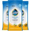 imagePledge Multisurface Cleaning Wipes pH Balanced Fresh Citrus 25 Count25 Count Pack of 3