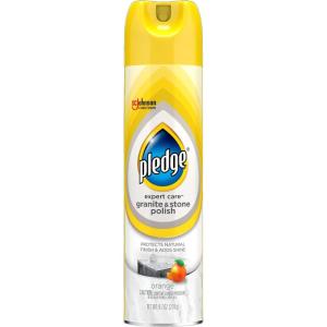imagePledge Granite ampamp Stone Cleaner Expert Care Aerosol Orange Scent 97 oz97 Ounce Pack of 1