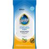 image:imagePledge Multisurface Cleaning Wipes pH Balanced Fresh Citrus 25 Count Pack of 4 100 Total Wipes25 Count Pack of 1